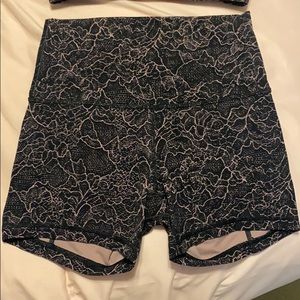 Lulu Lemon shorts. Also listing matching top
